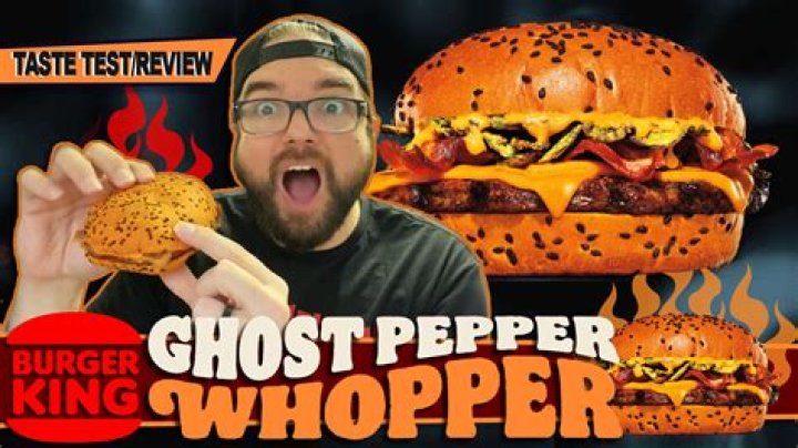 Burger King's Fiery Feast: Ghost Pepper Whopper Reviews Unveiled!