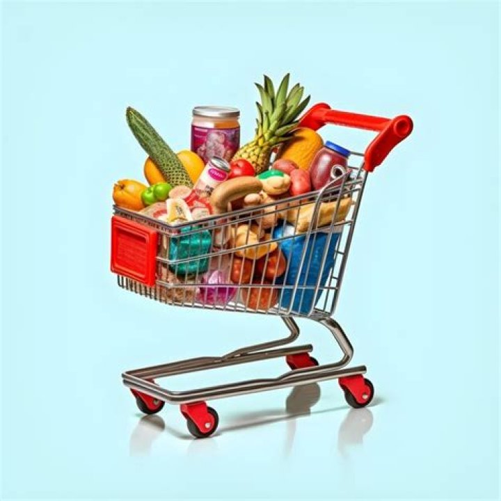 Discover A Splash Of Color: Enhance Your Shopping Experience With A Red Shopping Cart
