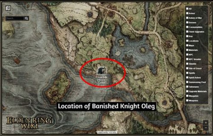 Discover The Hidden Location Of Banished Knight Oleg's Ashes