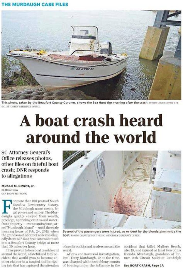 Disturbing Photos: Murdaugh Boat Crash Reveals Tragic Truth
