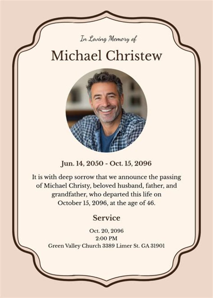 Obituary And Funeral Notice | Eric Rucker