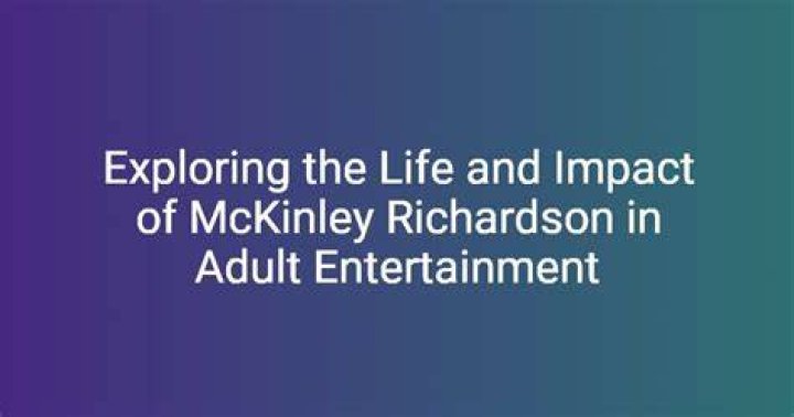 Unveiling The McKinley Richarson Leaks: Secrets Revealed