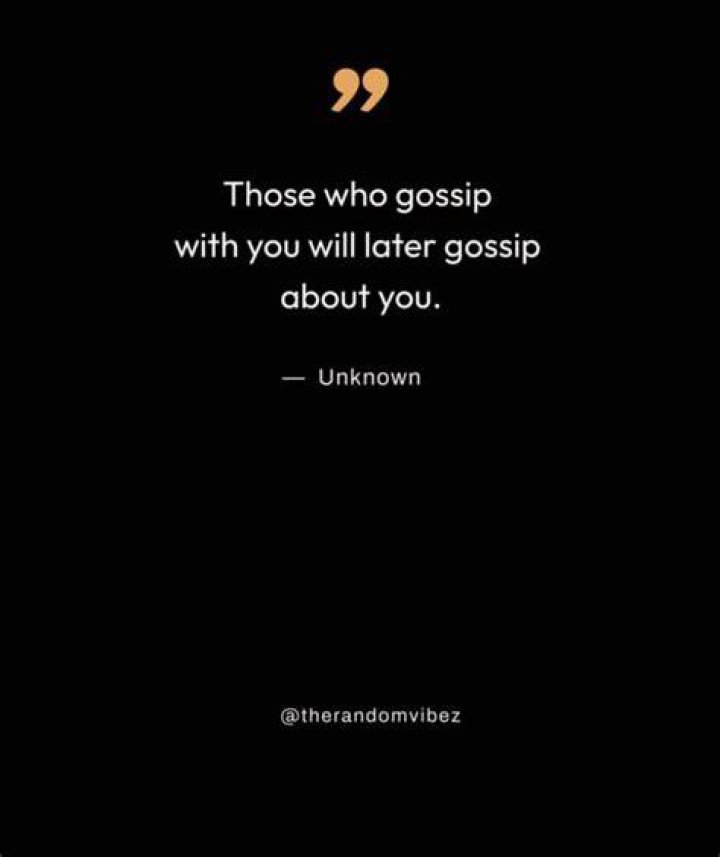 What The Wise Say: Quotes To Stop Gossip